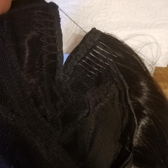 Designer Upart front wig fiber Hair ☆ 10-12 inches - Picture 7 of 8